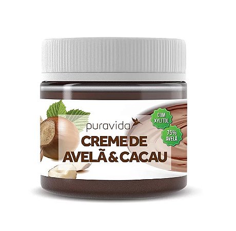 Creme de avelã e cacau Puravida 300g