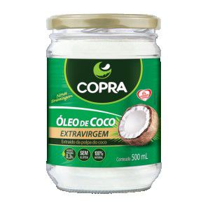 Óleo de coco extra virgem Copra 500ml