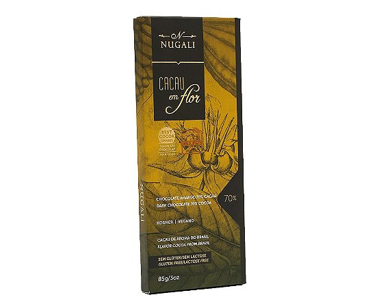 Cacau em flor 70% Nugali 85g