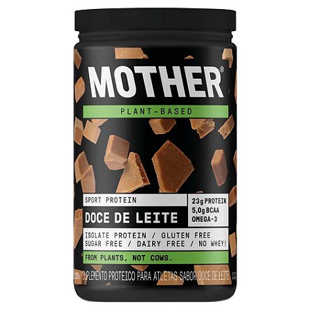 Proteína vegana doce de leite Mother 527g