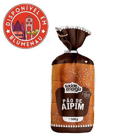 Pão de aipim Saúde e Energia 500g