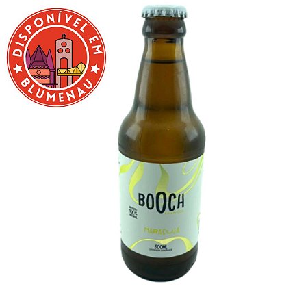 Kombucha sabor maracujá Booch 300ml