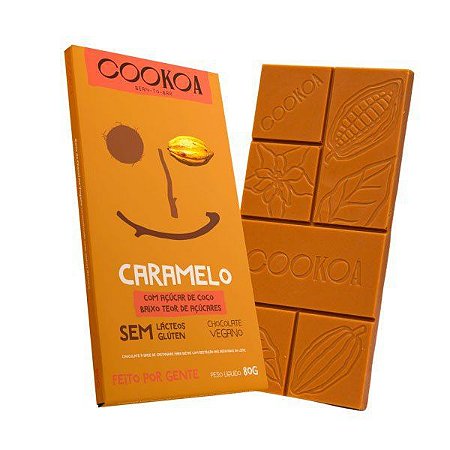 Chocolate caramelo Cookoa 80g