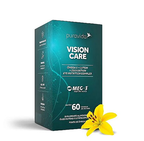 Vision care Puravida 60 cápsulas 500 mg