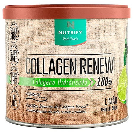 Colágeno sabor limão Nutrify 300g