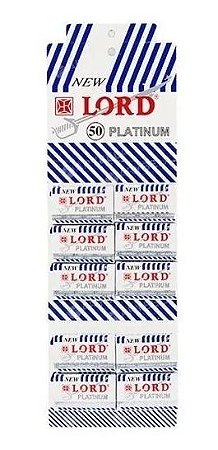 Lâminas Para Barbear New Lord Platinum C/500 Unidades