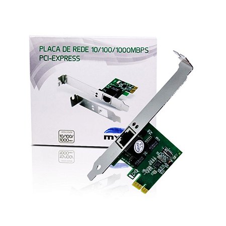 Placa de Rede PCI-Express Mymax 10/100/1000