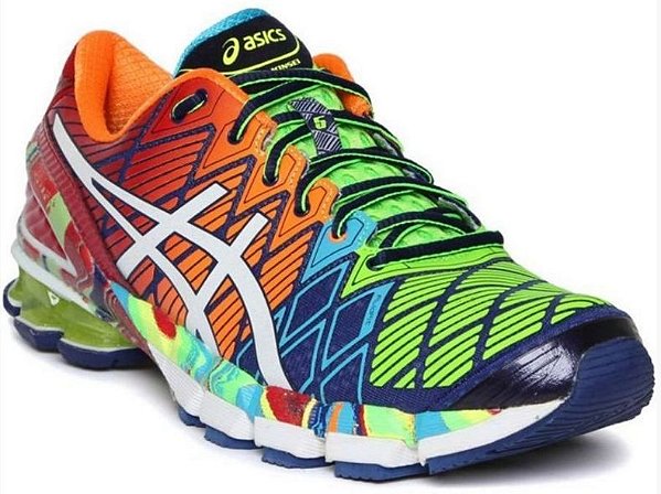 asics rosa colorido asics rosa colorido
