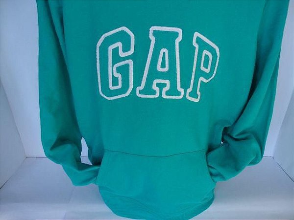 moletom gap feminino verde agua