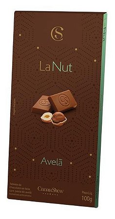 Tablete de chocolate LaNut 100g Cacau Show - Floricultura Mary Clar