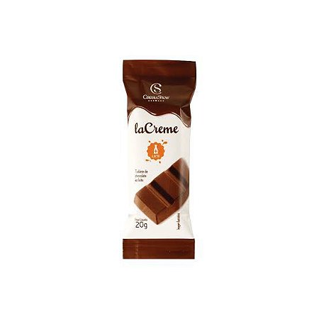 Tablete de chocolate ao leite 20g Cacau Show - Floricultura Mary Clar