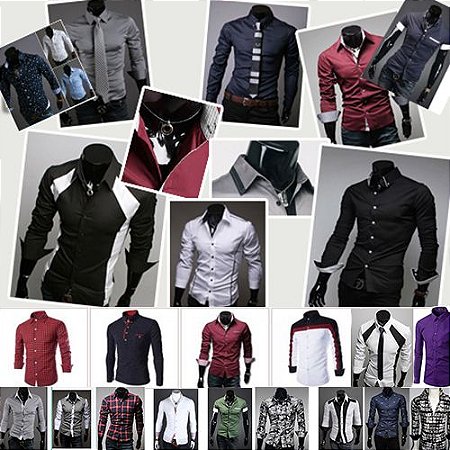 camisas social masculina atacado