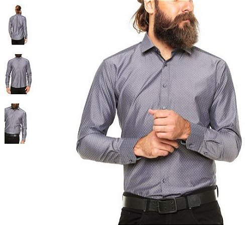 camisas sociais masculinas no atacado