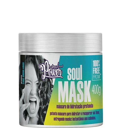 Soul Power Soul Mask Máscara de Hidratação Profunda 400g