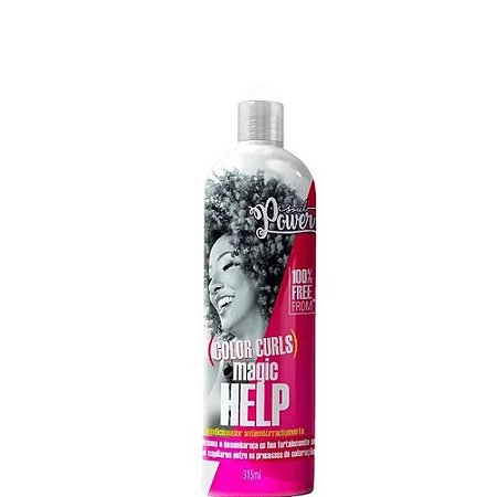 Soul Power Magic Help Color Curls Condicionador Antiemborrachamento 315ml