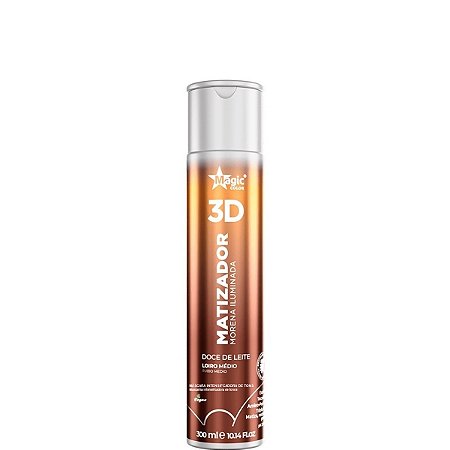 Magic Color Gloss Matizador 3D Morena Iluminada Doce de Leite 300ml