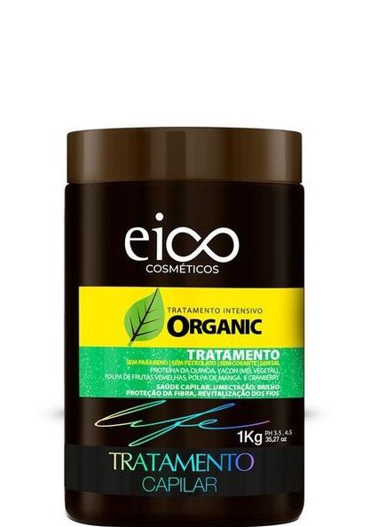 Eico Life Máscara Tratamento Intensivo Organic 1kg