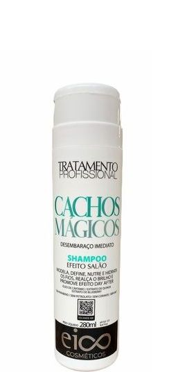 Eico Shampoo Cachos Mágicos Desembaraçador Instantâneo 280ml