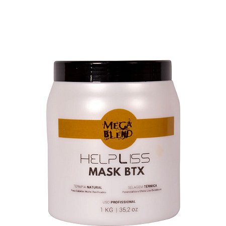 Mega Blend Btx Capilar Help Liss Mask Btx 1kg