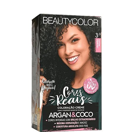 BeautyColor Coloração Permanente Kit 3.0 Castanho Escuro