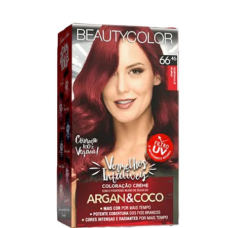 Beautycolor Vermelhos Infalíveis Kit Coloração 66.46 Chama Provocante