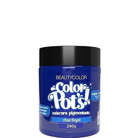 Beauty Color Color Pots Azul Royal Máscara Pigmentante 240g