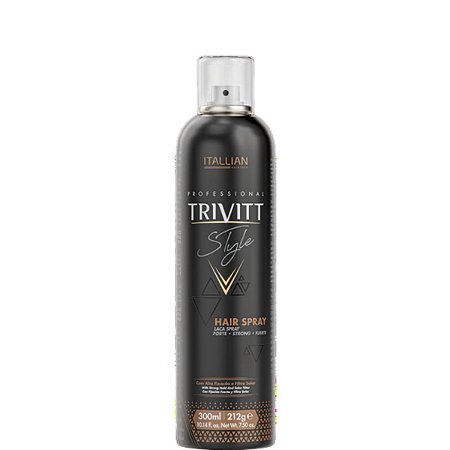 Itallian Trivitt Style Hair Spray Com Alta Fixação 300ml
