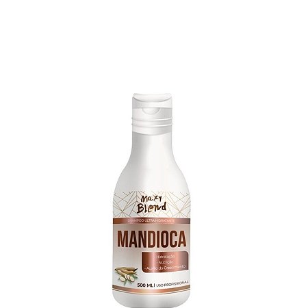 Maxy Blend Shampoo Mandioca Ultra Hidratante 500ml