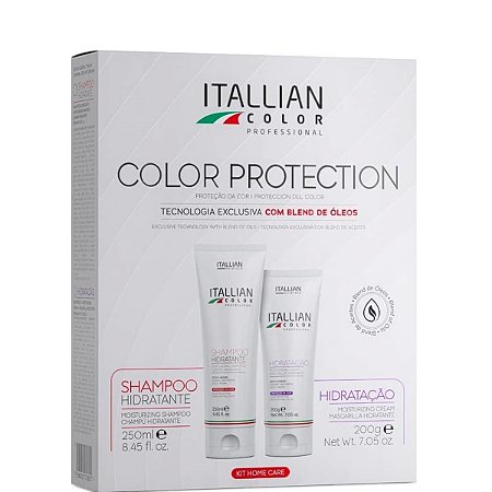 Itallian Color Protection Shampoo Hidratante 250ml + Hidratação 200g