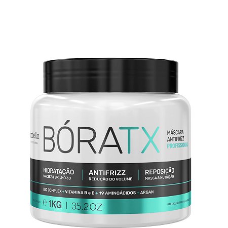 Boratox Borabella Máscara de Realinhamento Capilar Profissional 1kg