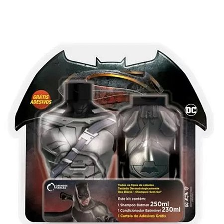 Bebê Natureza Batman Kids Kit Shampoo 250ml + Condicionador 230ml