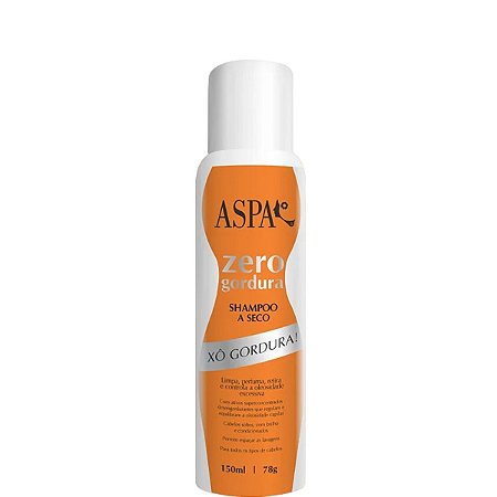 Shampoo a Seco Aspa Zero Gordura Spray 150ml