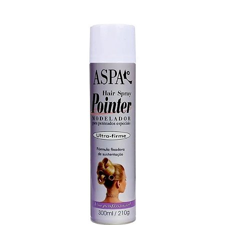 Aspa Hair Spray Pointer Modelador Para Penteados Ultra Firme 300ml
