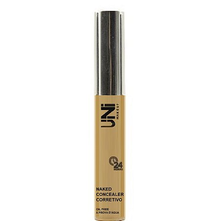 Uni Makeup Naked Concealer Corretivo Oil Free Á Prova D’Água C04 - 12ml