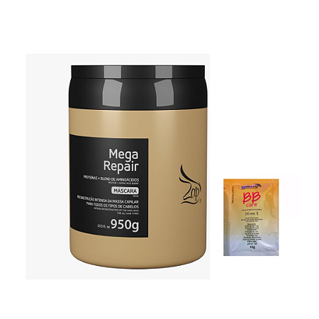 Zap Mega Repair Máscara Reconstrução Intensa - 950g