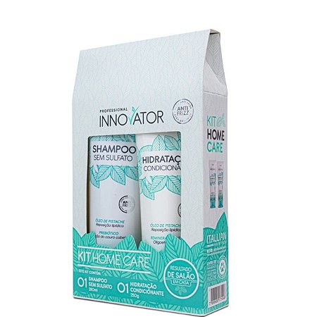 Itallian Innovator kit Manutenção Home Care Shampoo e Hidratação