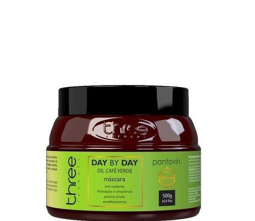 Three Therapy Máscara Day By Day Café Verde Pantovin 500g