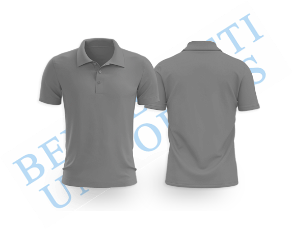 Camisa Polo Piquet - Cinza médio