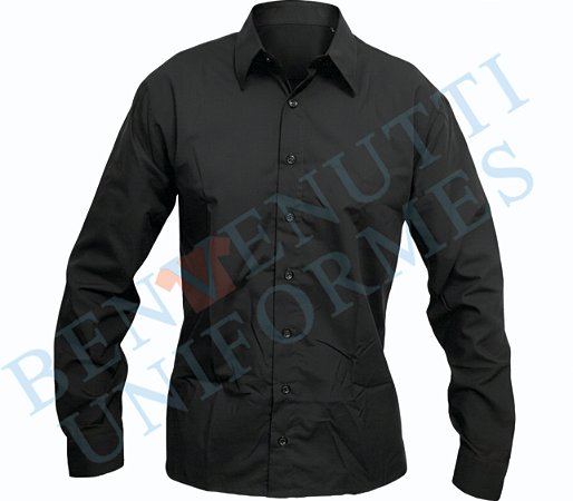 Camisa social - Preta