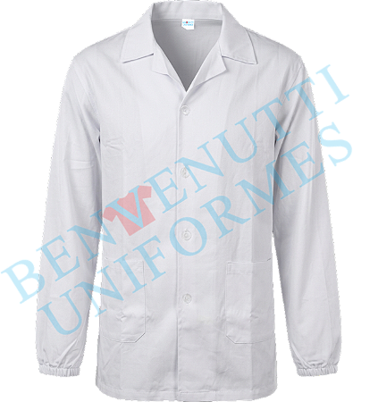 Jaleco M/L em brim leve