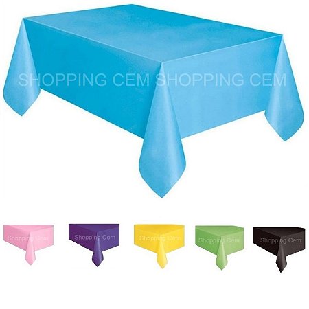 5 Toalhas de Mesa de Tnt Para Festa - Aniversário 1,40m X 1,40m Decoração