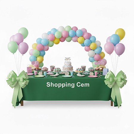 Toalha de Tnt 2,00m X 1,40m Para Mesa de Festa Aniversário Infantil - Mesa do Bolo - Churrasco