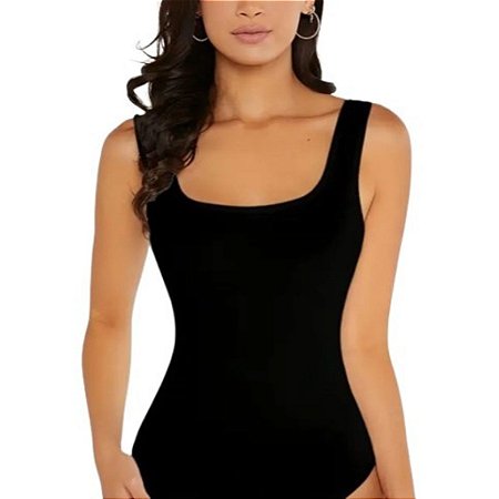 Body Feminino Regata Decote Redondo – Elegante e Confortável