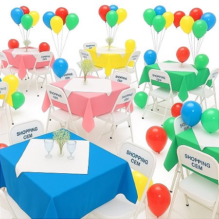 Toalhas de Mesa de TNT 0,70cm x 0,70cm Cobre Manchas