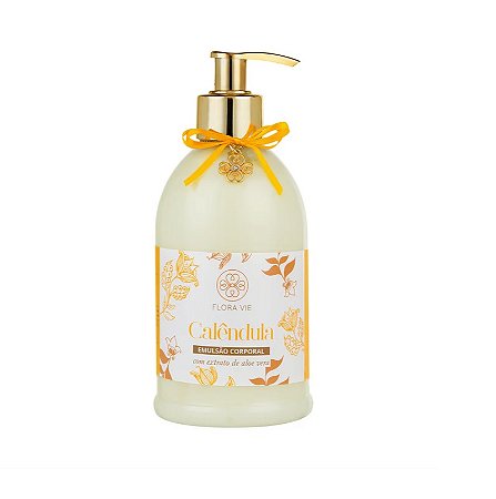 EMULSAO CORPORAL 380ML CALÊNDULA - Pele Hidratada e Macia