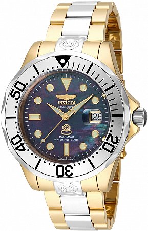 Relógio Invicta Pro Diver 16034 Automático 47mm Banho Ouro
