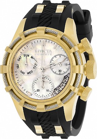 Relógio Invicta Reserve Bolt 30529 Feminino Dourado 40mm