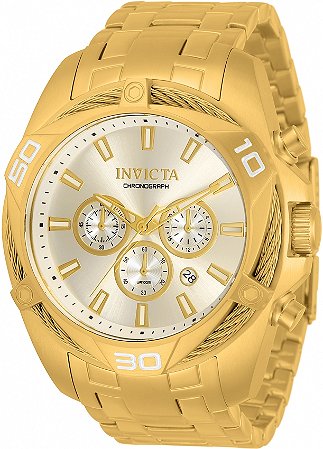 Relogio Invicta Original Ouro comprar usado no Brasil | 54 Relogio Invicta  Original Ouro em segunda mão