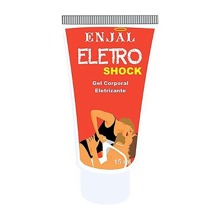 Eletro Shock Gel Vibratório Extra Forte Efeito Excitante - Enjal - Ref: 22510