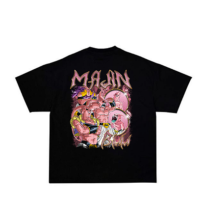 camiseta StreetWear Oversized  Majin Boo buu
